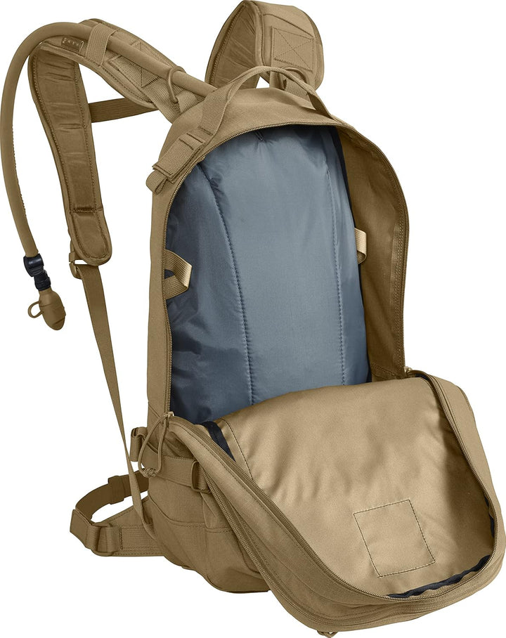 Camelbak HAWG Taktischer Rucksack Trinkrucksack 23L mit Mil Spec Crux 3L Kojote, Kojote