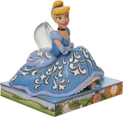 ENESCO Disney Traditions Cinderella A Magical Midnight Figur, ENESC-6010095, Blauen 5.39 Inch, 5.39