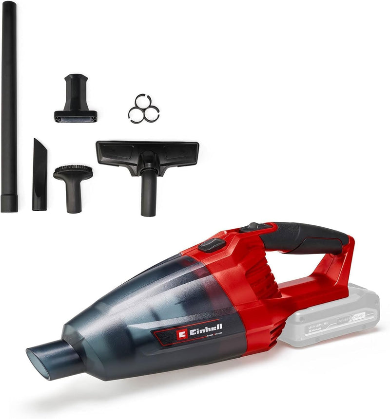 Einhell Akku-Handstaubsauger TE-VC 18 Li-Solo Power X-Change (Lithium-Ionen, 540 ml-Staubfangbehälte