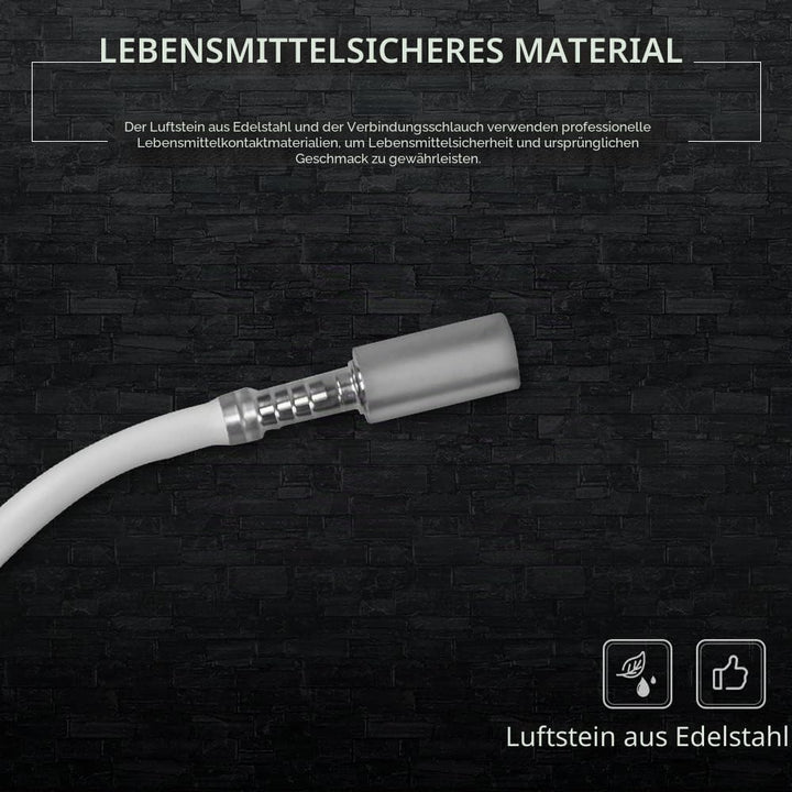 DUEBEL Molekulare Gastronomie Schaumgenerator, tragbares Schaumerzeugungs-Kit (angetrieben durch Tro
