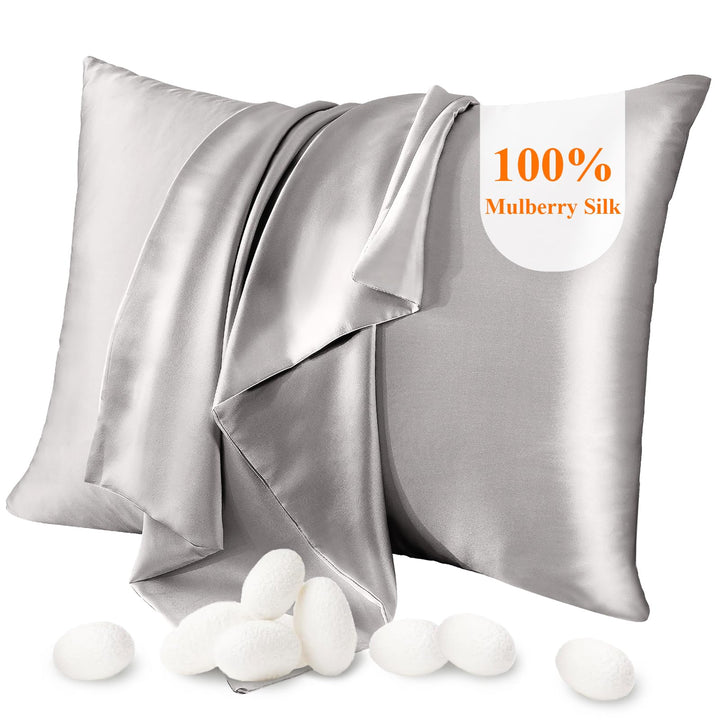 Seidenkissenbezug Jaciu Silk Pillowcase 21 Momme beidseitiger Seidenkissenbezug Kissenbezug Versteck