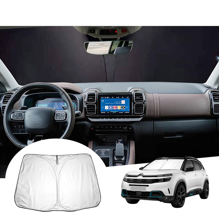 GAFAT Kompatibel mit Citroen C5 Aircross/Hybrid 2017-2023 Sonnenschutz Frontscheibe Innen, C5 Aircro