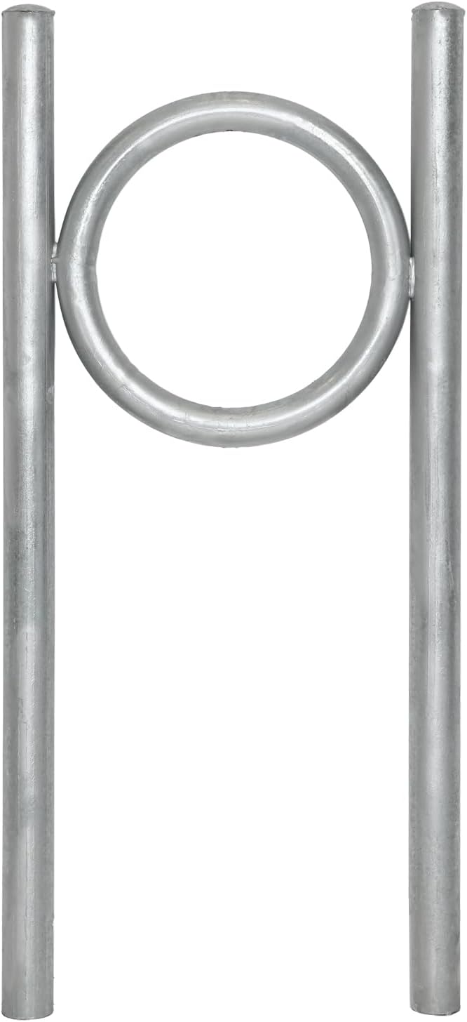 TRUTZHOLM Fahrradanlehnbügel 115 x 53 cm Stahl feuerverzinkt Rohrdurchmesser Ø 60 mm Fahrradständer