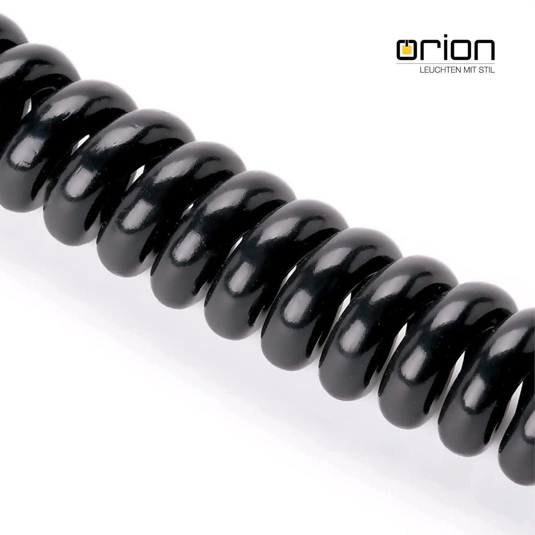 ORION LIGHTSTYLE Spiralkabel 3 adrig Spiralleitung Spiral Verlängerung Elektrokabel Leuchtenkabel La