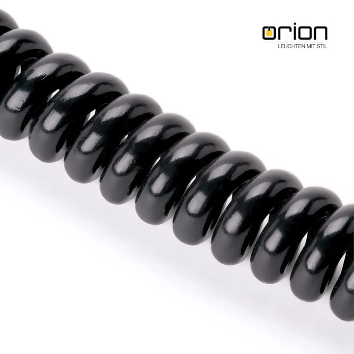 ORION LIGHTSTYLE Spiralkabel 3 adrig Spiralleitung Spiral Verlängerung Elektrokabel Leuchtenkabel La