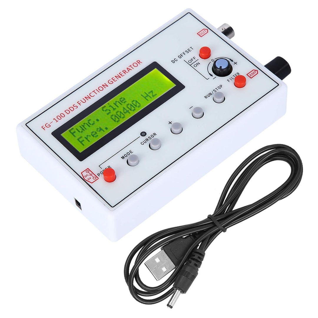 DDS-Funktionsgenerator, 1HZ-500KHZ DDS-Funktions-Niederfrequenz-Signalgenerator Frequenzmesser Signa