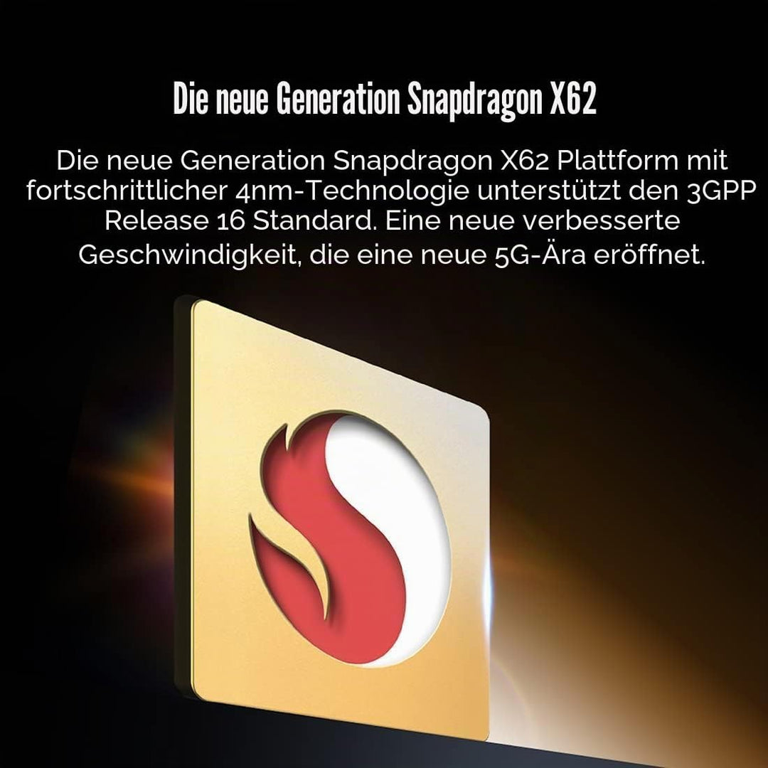 ZTE MU5120 - der leistungsstärkste tragbare 5G WiFi Hotspot, riesiger 1000mAh Akku, 18W Rückladung,