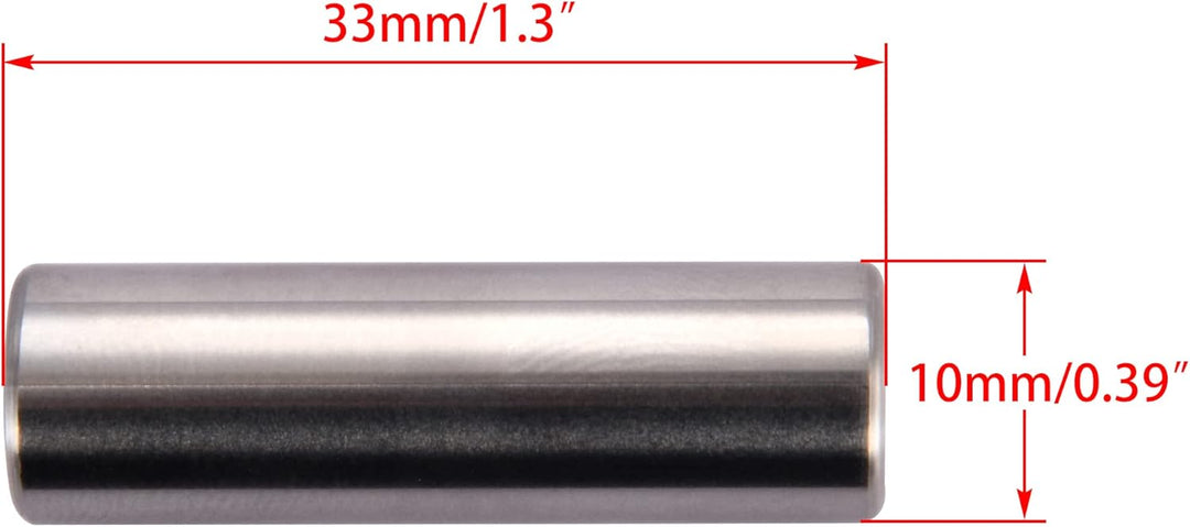 WOOSTAR 40mm Kolbenring Ersatz für 2 Takt 49ccm 50ccm 1994-2015 PW50 Y-Zinger Jog Moped Roller Dirt