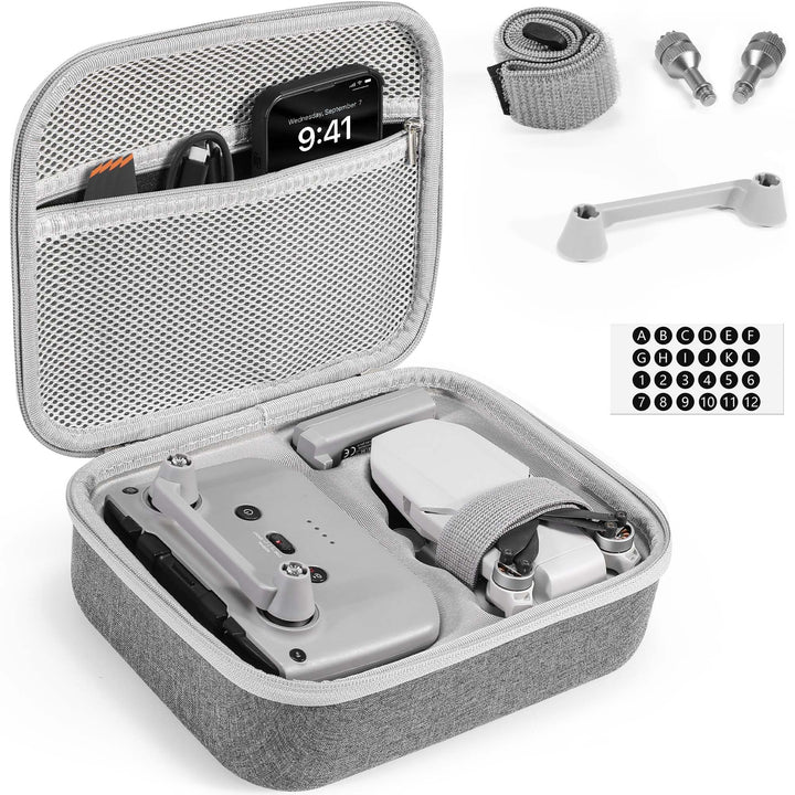 FPVtosky Mini 4K Tasche Kompakter Koffer für DJI Mini 2 SE/4K Drohne Zubehör Tragetasche Mit Steuerk