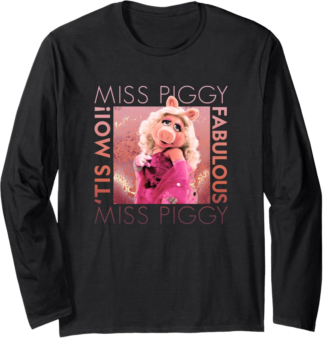 Disney Die Muppets Miss Piggy 'Tis Moi Fabulous Langarmshirt
