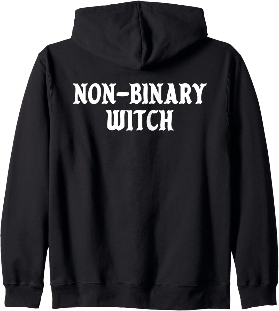 Non-Binary Hexe LGBTQIA Pride Halloween Kapuzenjacke
