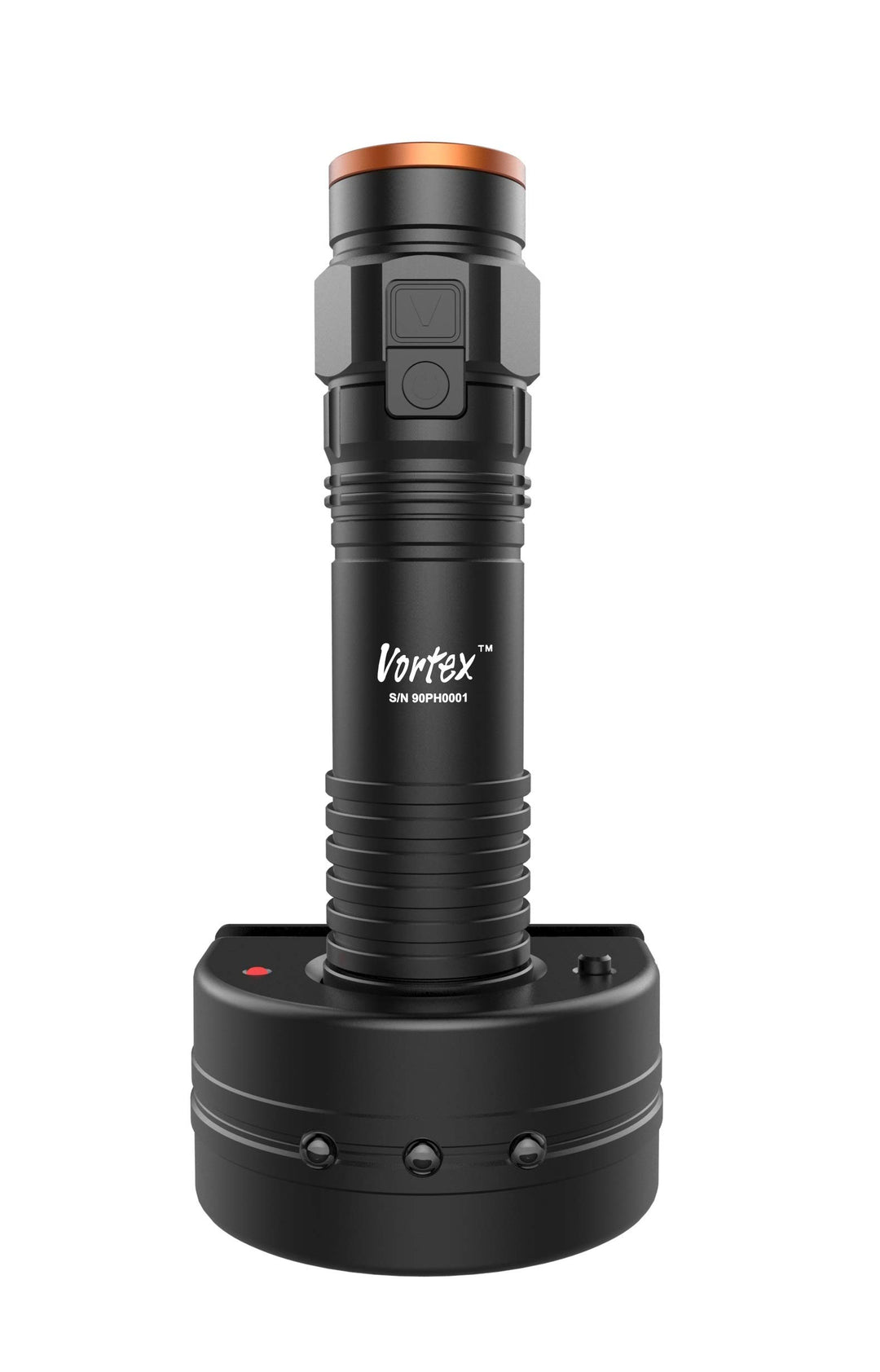 Vortex TX200 Notsignal, wiederaufladbar, USB-Wandhalterung, Ladestation, 7/24 Dual-Switch-Basis,Dimm