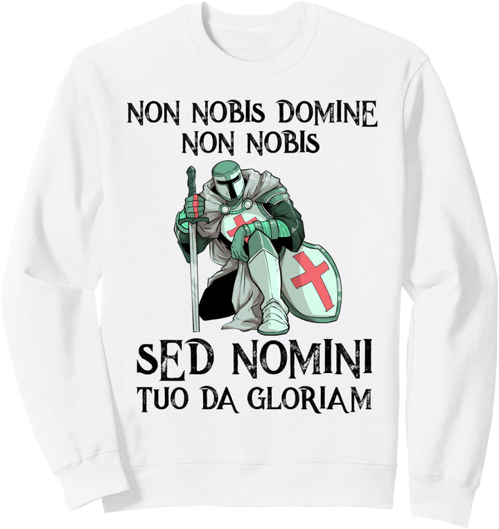 Tempelritter Motto Templer Spruch Ritter Knights Templar Sweatshirt