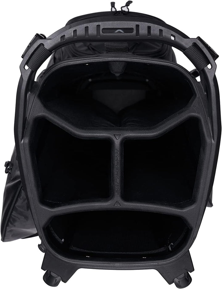 Callaway Golf Hyperlite Zero Standtasche Doppelriemen Schwarz 2023, Doppelriemen Schwarz 2023