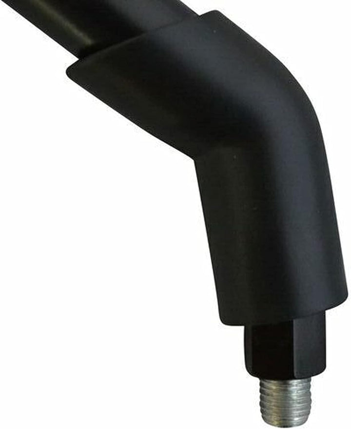 Gross Schwarz Motorrad Seite Rückspiegel - 2 x 10mm Right Hand Thread, 2 x 10mm Right Hand Thread