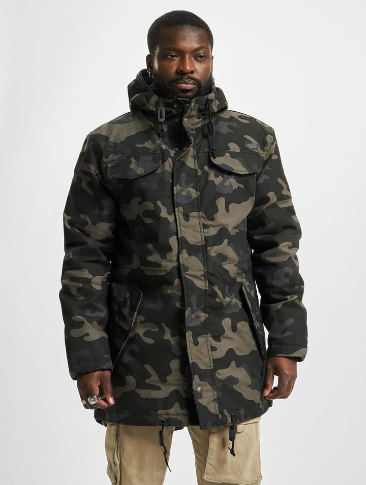 Brandit Marsh Lake Parka S Grau, S Grau