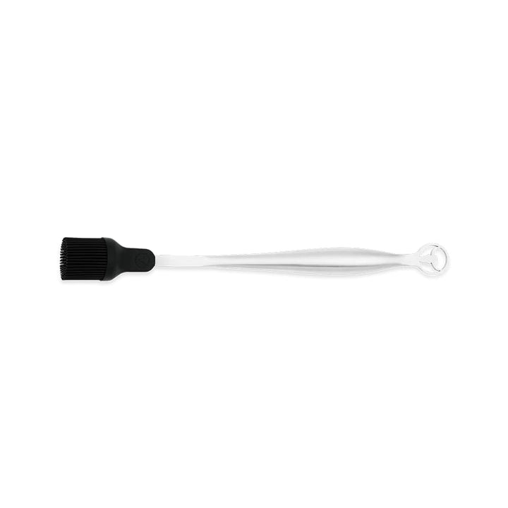 Moesta BBQ 19910 – Simple BBQ-Pinsel – Grillpinsel aus Edelstahl mit XL-Silikon-Bürstenkopf, Marinie