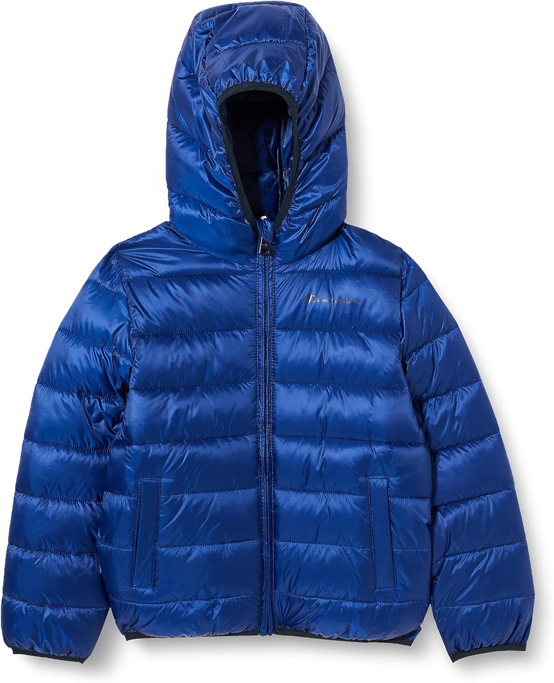 Champion Jungen Legacy Outdoor K-Light Wr Hooded Gepolsterte Jacke 7-8 Jahre Blu Marittimo, 7-8 Jahr