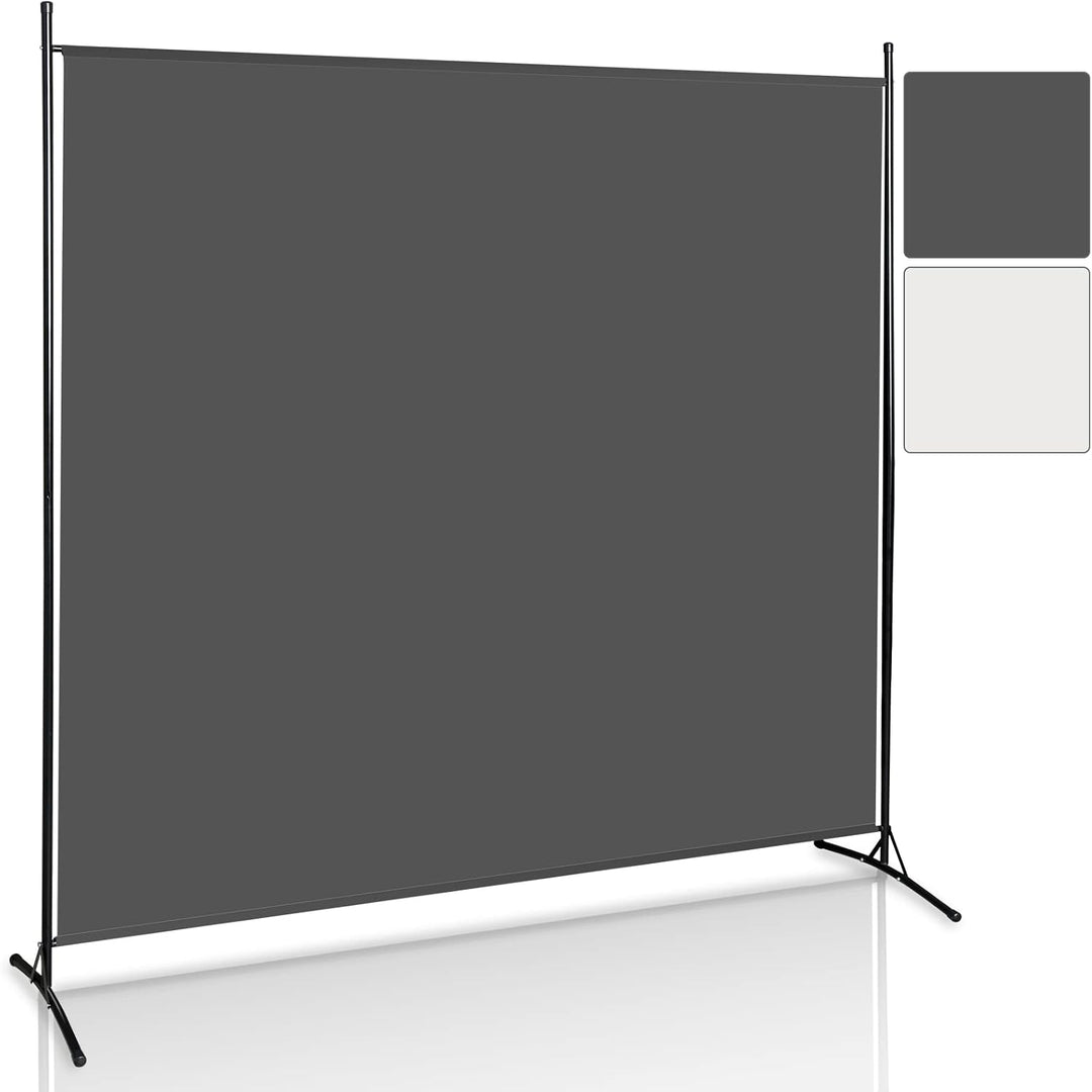Gimisgu Paravent 180x180cm Raumteiler Gross Garten Stellwand Trennwand Balkon Sichtschutz, 1 Teilig,