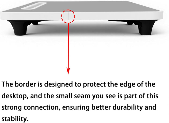 Laptop Bed Desk - Small Laptoptisch für Frühstück im Bett, Arbeitszimmer, Büroarbeit, Gaming, Schrei