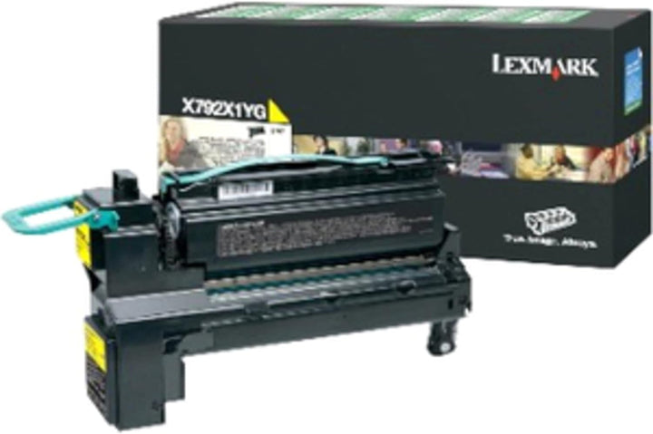 Lexmark X792X2YG X792 Tonerkartusche Standardkapazität 20.000 Seiten 1er-Pack, gelb Yellow, Yellow