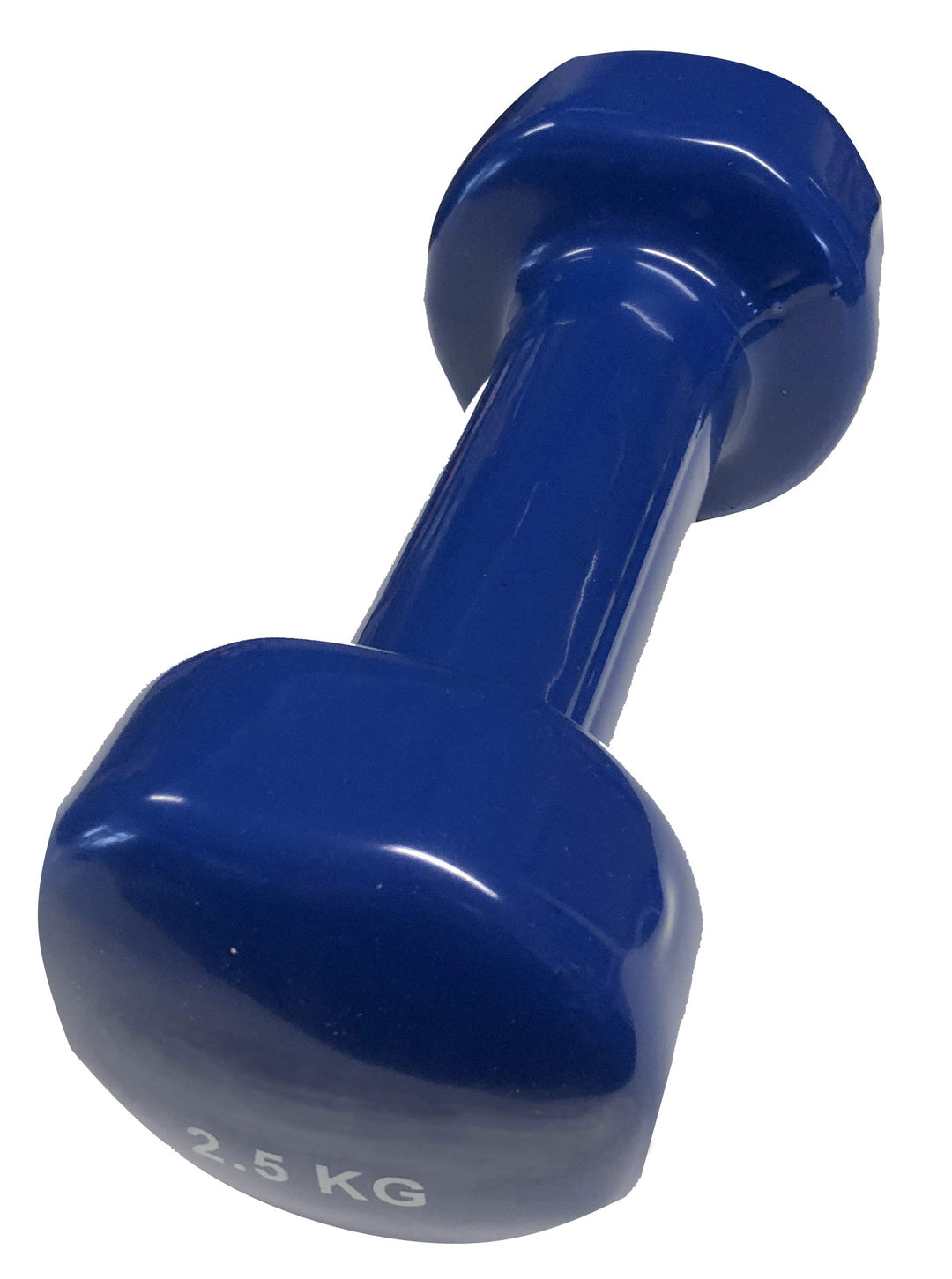 Vinyl-Hantel einzeln blau 2,5 kg, blau 2,5 kg