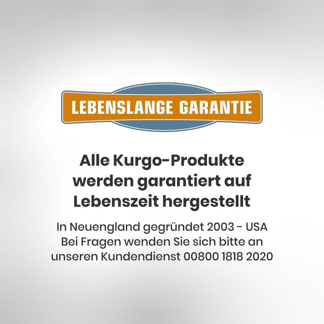 Kurgo Journey Air Hundegeschirr, Mit gepolstertem Brustteil und Rückgriff, Für Hunde von 11-23 kg, G