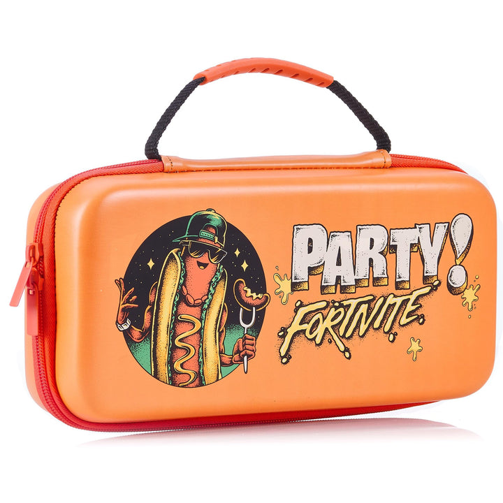 Numskull Offizielles Fortnite-Trageetui für Switch und Switch 2 – Party Edition – Platz für 10 Spiel