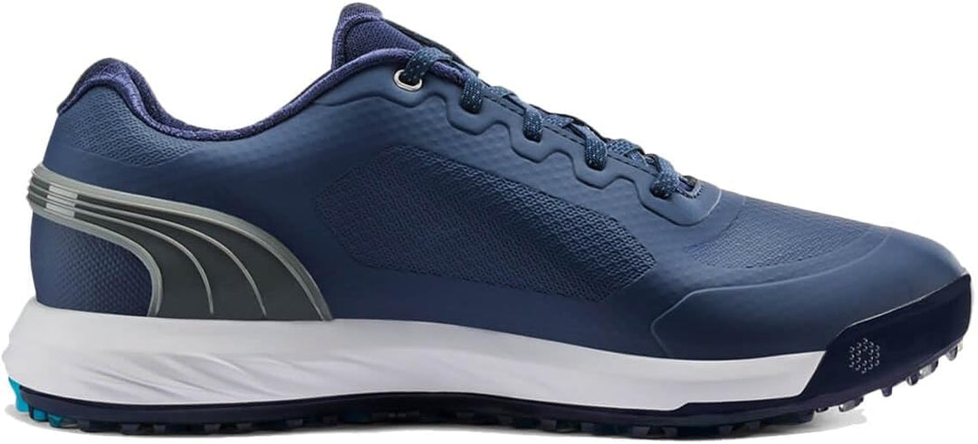 PUMA Herren Alphacat Nitro Golfschuh 39 EU Puma Navy Quiet Shade Speed Blue, 39 EU Puma Navy Quiet S
