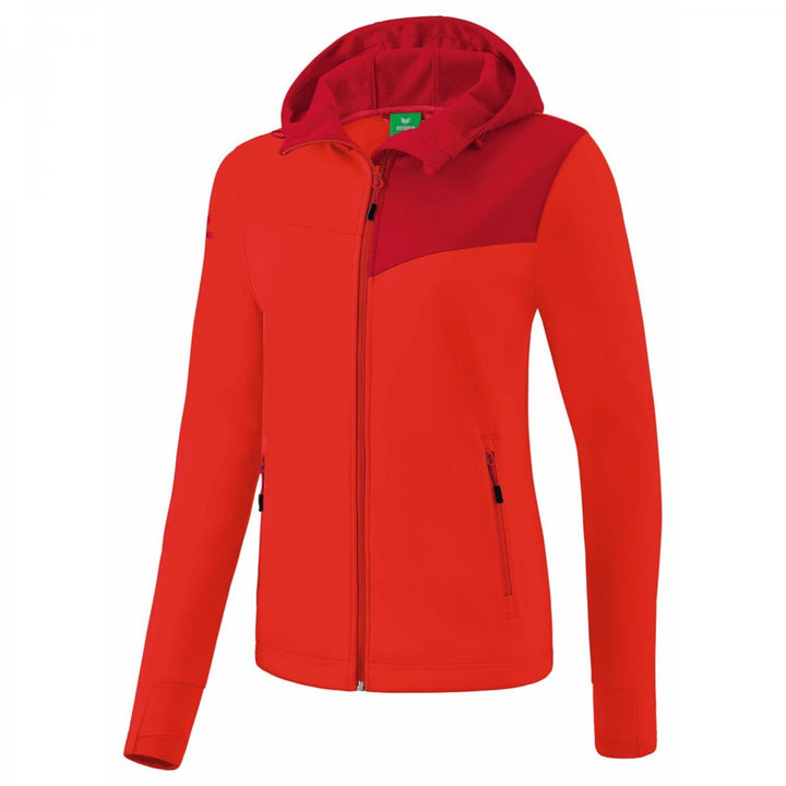 Erima Damen Performance Softshell Jacke 34 rot/ruby, 34 rot/ruby