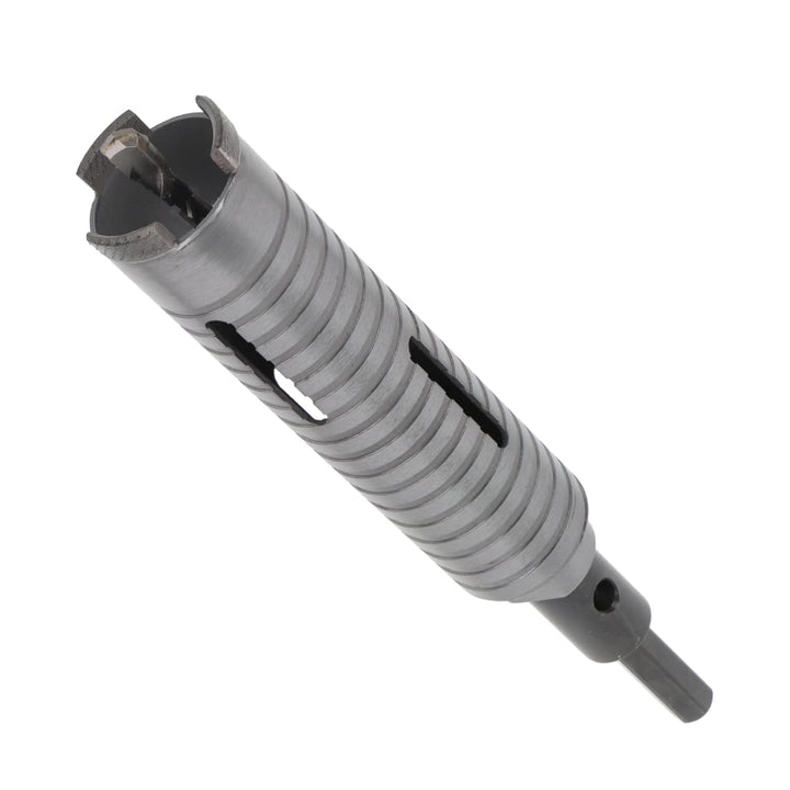 PRODIAMANT Diamant Bohrkrone ø 52mm Nutzlänge 150mm mit 6-Kant Adapter lasergeschweisst für trocken
