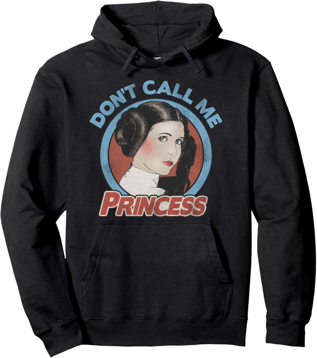 Star Wars Leia Don't Call Me Princess Pullover Hoodie