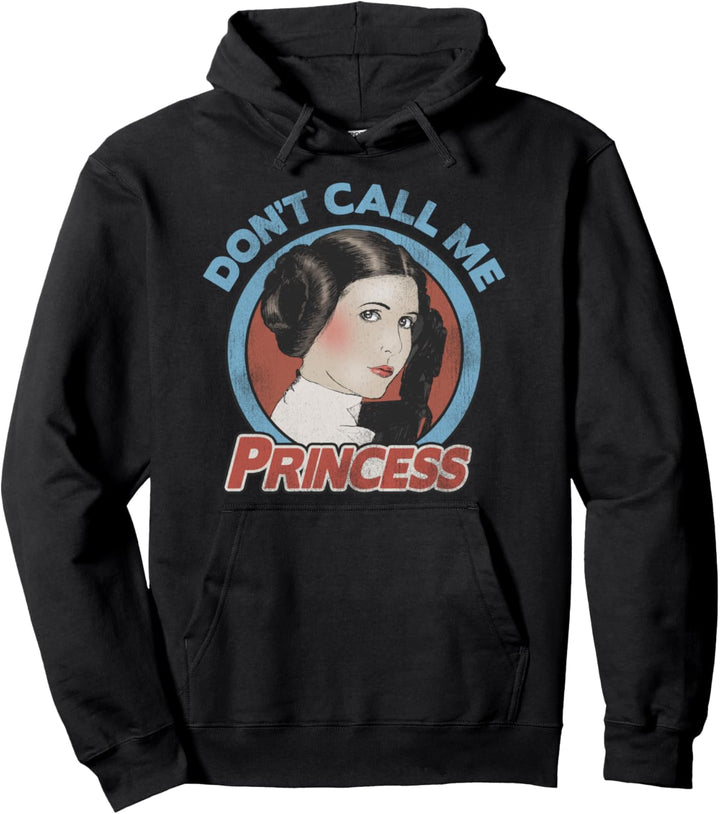 Star Wars Leia Don't Call Me Princess Pullover Hoodie