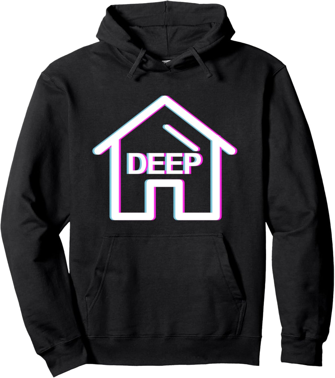 Deep House Music Vaporwave Glitch EDM Lieber DJ Deep House Pullover Hoodie
