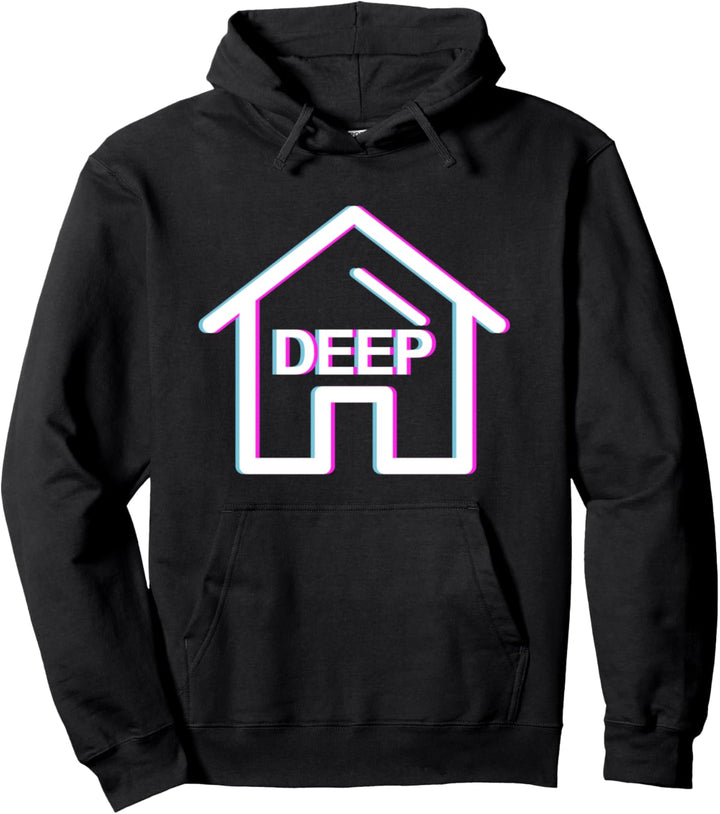 Deep House Music Vaporwave Glitch EDM Lieber DJ Deep House Pullover Hoodie