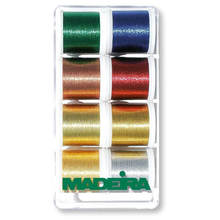 Madeira Klassischer Metallfaden – Hand- und Maschinennähen, zum Nähen und Sticken, enthält reines Si