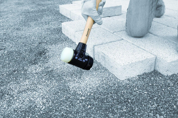 Wiha Safety Schonhammer / Hammer mit Härtegrad 1 - blau, schwarz / Kunststoffhammer rund, Gewicht 11