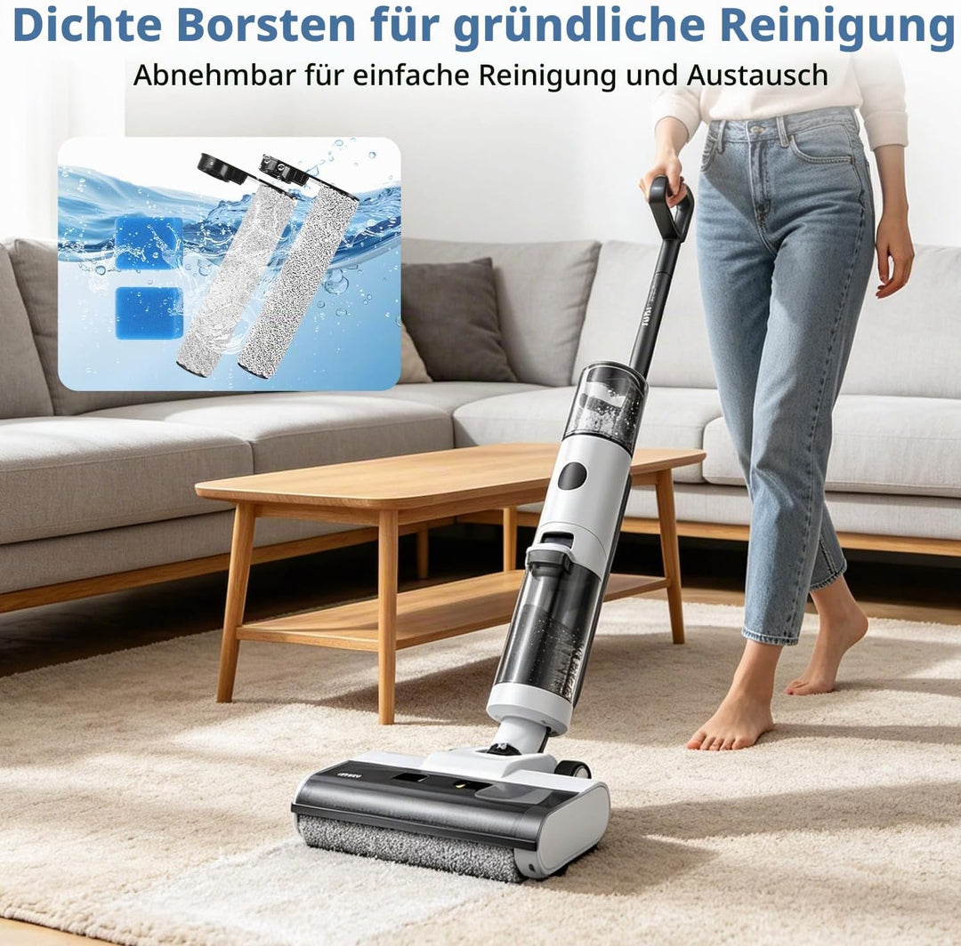 Zubehörset Rollenbürste und Filter für JONR ED12 Staubsauger,Zubehör Set für Eureka NEW430 Ersatzbür