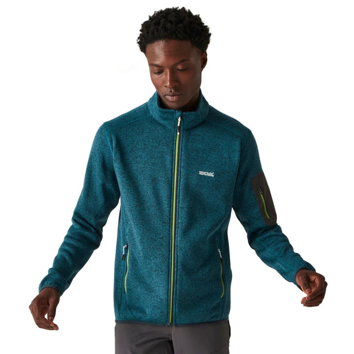 Regatta Newhill Strickfleecejacke/Fleecejacke für Herren MorBl M, MorBl M