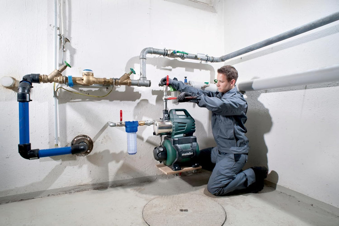 Metabo Hauswasserwerk HWW 6000/25 Inox (600975000) Karton, Nennaufnahmeleistung: 1300 W, Max. Förder