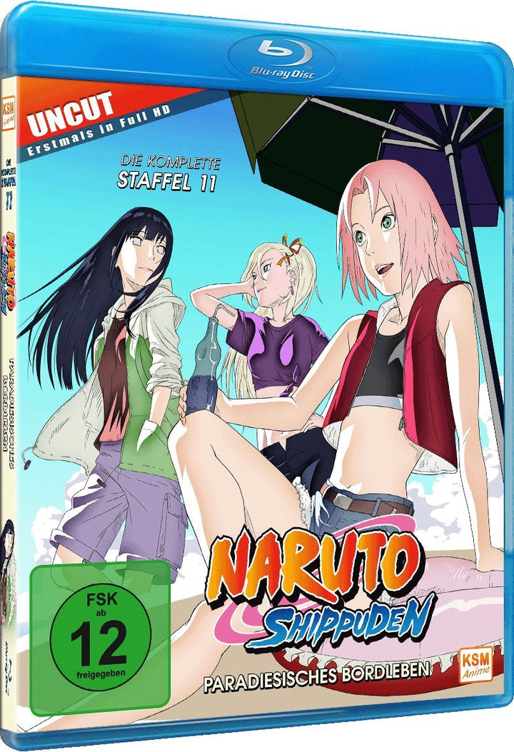 Naruto Shippuden - Paradiesisches Bordleben (Staffel 11: Folge 443-462, UNCUT) [Blu-ray], Blu-ray