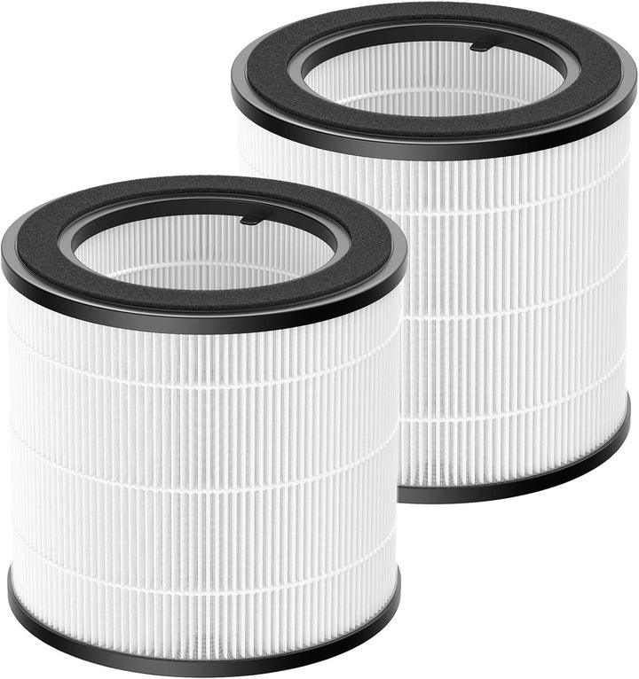 2 Stück HEPA-Ersatzfilter für Philips 800 Series Luftreiniger - AC0830/10 AC0820/30 AC0820/10 AC0819