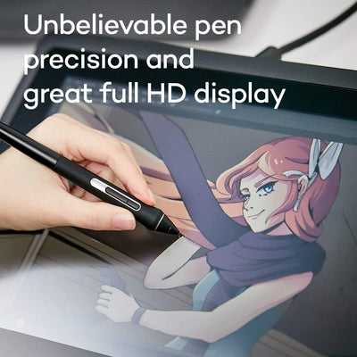 Wacom Cintiq 16 Kreativ-Stift-Display Tablet & Intuos Pro Stifttablett Grösse M, Grafiktablett (inkl