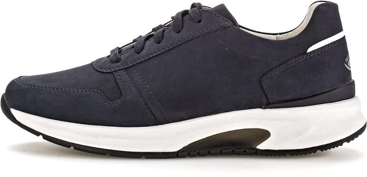 Pius Gabor Herren Sneaker Low,Halbschuhe,Lederfutter,Leder,Wechselfussbett 44.5 EU Blau Blue, 44.5 E