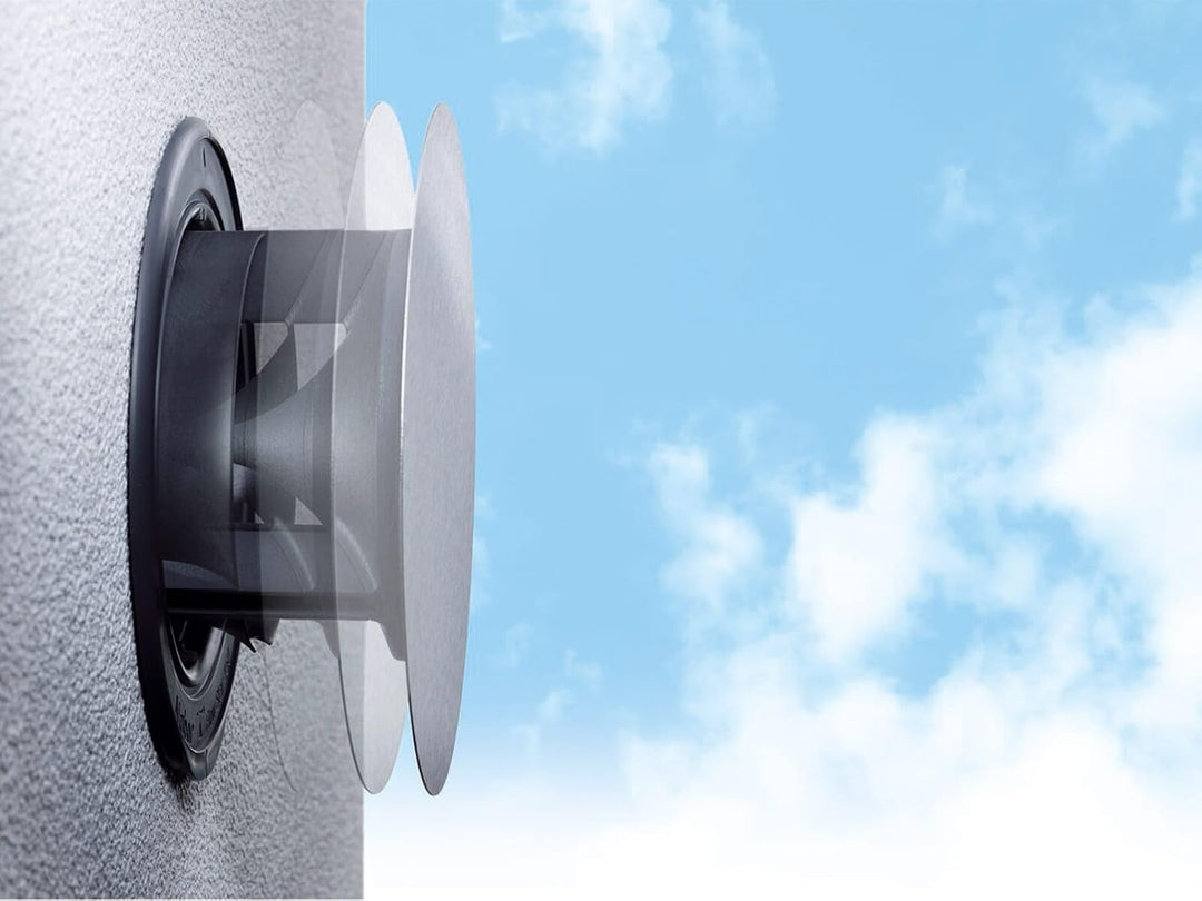 NABER COMPAIR® Flow Star GTS 150 Mauerkasten Ø150 mm (Rundrohranschluss)