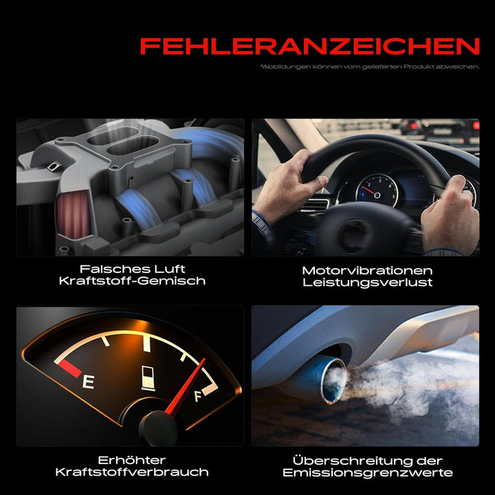 Frankberg Luftklappensteller Stellmotor Drallklappen Kompatibel mit Compass A-Klasse B-Klasse C-Klas