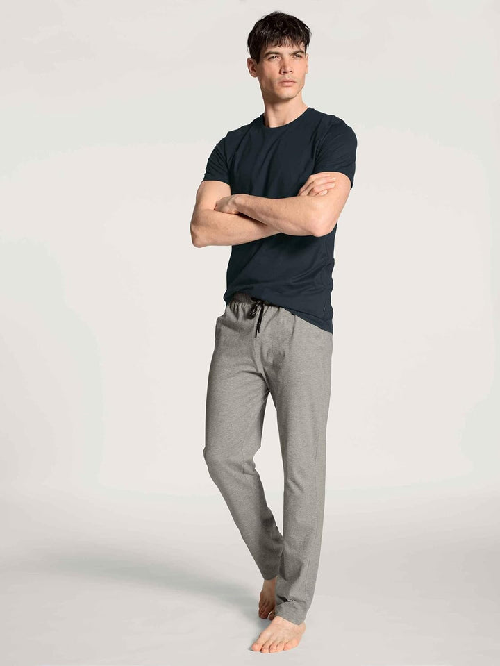CALIDA Remix Basic Sleep Kurzarm-Shirt, Rundhals Herren 46-48 Dark Sapphire, 46-48 Dark Sapphire