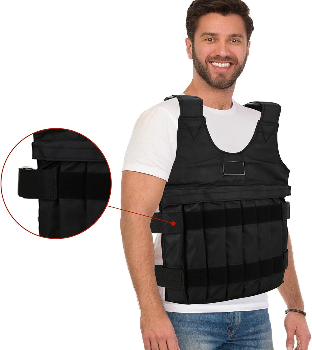 Gewichtsweste, Weight Vest,Sport-Gewichtsweste, Verstellbare Gewichtsweste, Trainingsgewichtsweste,
