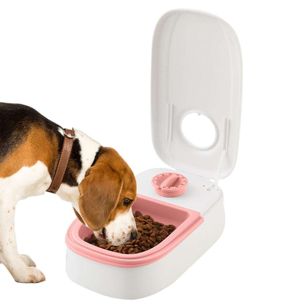 Automatischer Futterautomat für Haustiere | Hundefutterspender | Automatischer Futternapf, Futternap