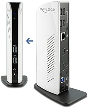 Delock USB Dockingstation Dual HDMI Full-HD/USB 3.2 / LAN/Audio, 87771